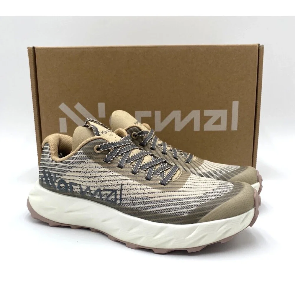 NNormal KJERAG N1ZKGM1-005 Unisex' NEW Trail Shoe Beige US Size M4.5/W5.5